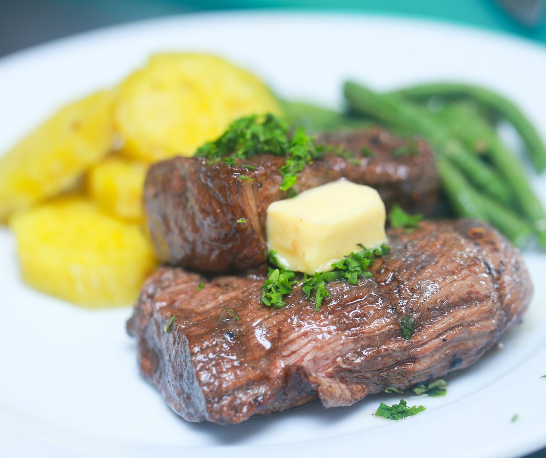 Grilled Sirloin Steak W Garlic Butter Unger Meats 